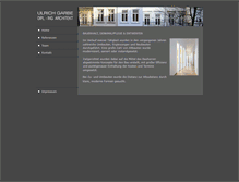 Tablet Screenshot of garbe-architekten.de